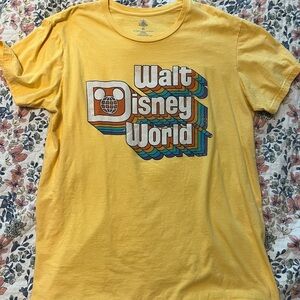 Walt Disney World Golden Yellow T-Shirt